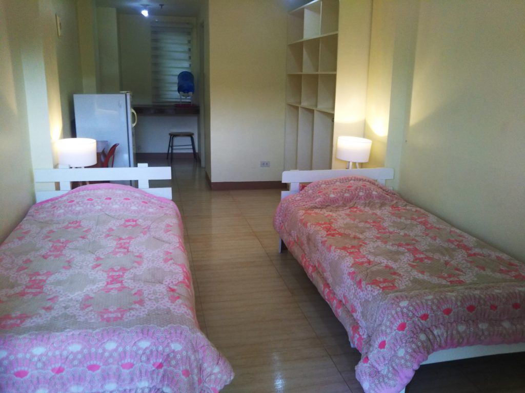 フィリピン留学　バギオJICの2人部屋